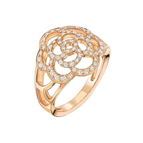 chanel ring rose gold